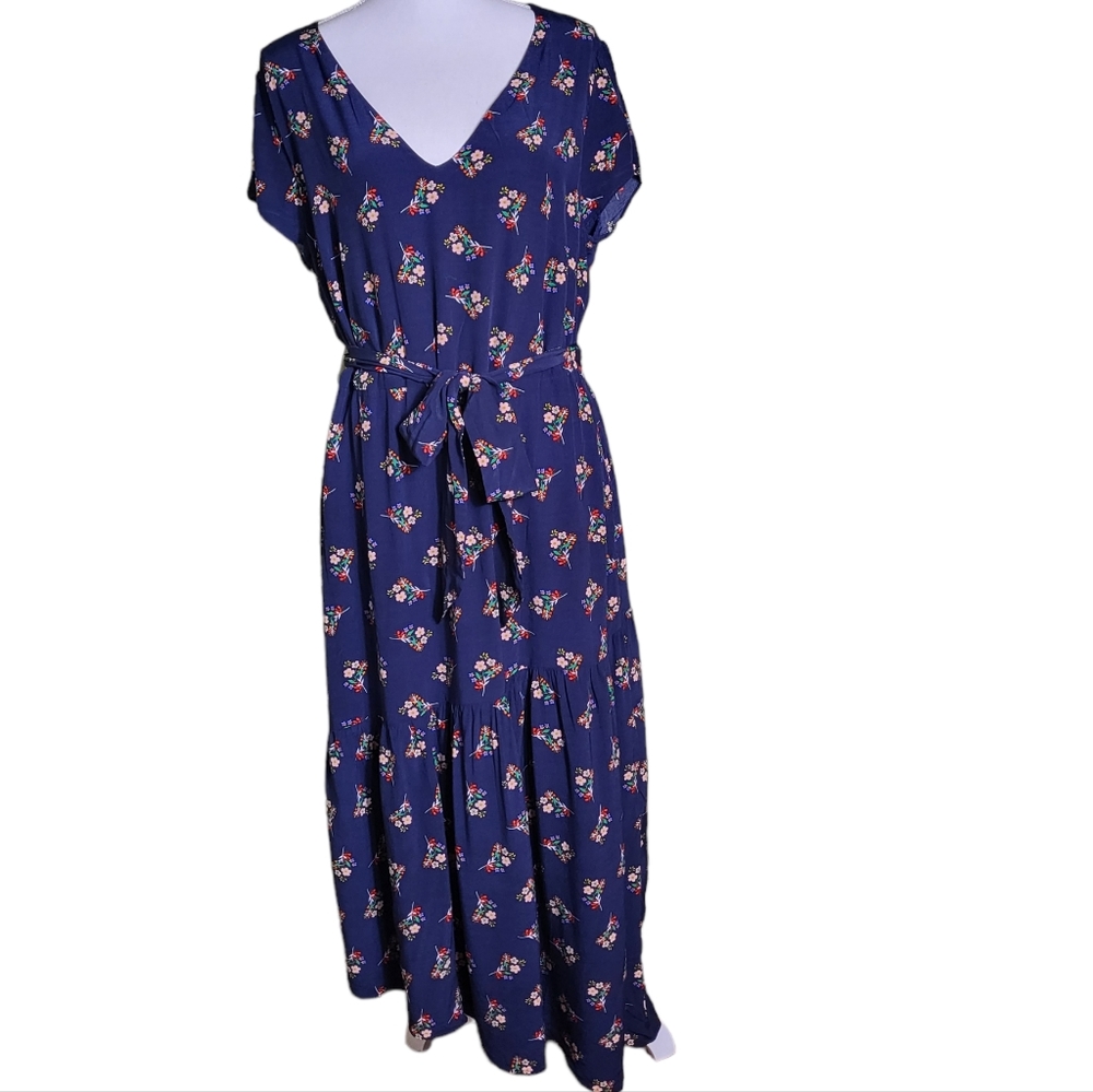 Boden Floral Dress size UK 16 US 12
